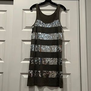 Juicy Couture Sequin Striped Dress
